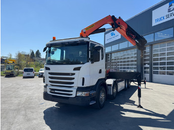 Kraanaga veoauto SCANIA G 480