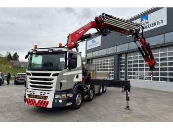 Kraanaga veoauto SCANIA G 480