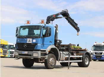 Kraanaga veoauto MERCEDES-BENZ Axor 1824