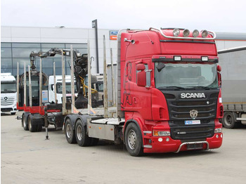 Metsaveok, Kraanaga veoauto Scania R 480, HYDRAULIC ARM LHO L120Z(78), 6X4: pilt 3