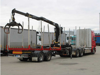 Metsaveok, Kraanaga veoauto Scania R 480, HYDRAULIC ARM LHO L120Z(78), 6X4: pilt 4
