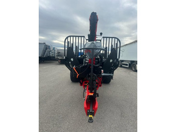 Uus Metsahaagis STEPA M-16 Forstanhänger mit Steindl Palfinger Forstkran L, 2-Achsig 4- Rungenpaare: pilt 2 Uus Metsahaagis STEPA M-16 Forstanhänger mit Steindl Palfinger Forstkran L, 2-Achsig 4- Rungenpaare: pilt 2