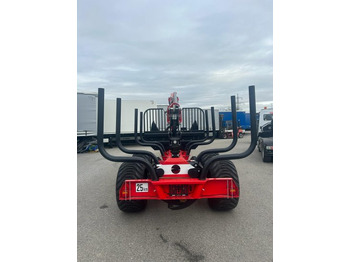 Uus Metsahaagis STEPA M-16 Forstanhänger mit Steindl Palfinger Forstkran L, 2-Achsig 4- Rungenpaare: pilt 5 Uus Metsahaagis STEPA M-16 Forstanhänger mit Steindl Palfinger Forstkran L, 2-Achsig 4- Rungenpaare: pilt 5