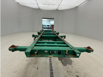 Konteinerveduk/ Tõstukiga poolhaagis Fruehauf Skelet 2 x 20-40 ft: pilt 2