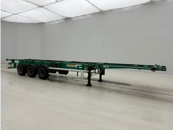 Konteinerveduk/ Tõstukiga poolhaagis Fruehauf Skelet 2 x 20-40 ft: pilt 3