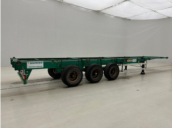 Konteinerveduk/ Tõstukiga poolhaagis Fruehauf Skelet 2 x 20-40 ft: pilt 5