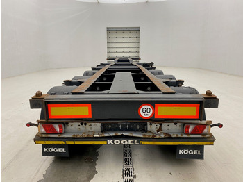 Konteinerveduk/ Tõstukiga poolhaagis Kögel Polyvalent skelet 20-30-40 ft: pilt 4 Konteinerveduk/ Tõstukiga poolhaagis Kögel Polyvalent skelet 20-30-40 ft: pilt 4