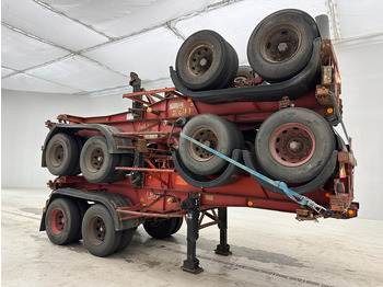Konteinerveduk/ Tõstukiga poolhaagis Van Hool Stack 4 x skelet 20 ft: pilt 3