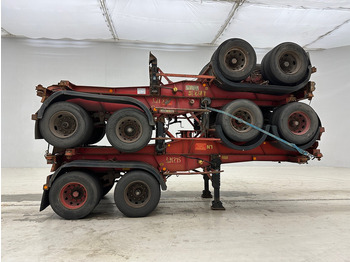 Konteinerveduk/ Tõstukiga poolhaagis Van Hool Stack 4 x skelet 20 ft: pilt 4