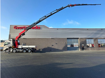 Sadulveok Volvo FH 540 8X2 TREKKER-BAKWAGEN COMBI + FASSI F1650R: pilt 1
