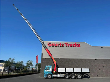 Kraanaga veoauto, Madelveok/ Platvormveok Volvo FM 500 8X4 TRIDEM + PALFINGER PK 27001-EH G KRAA: pilt 4