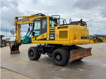 Ratastel ekskavaator Komatsu PW180-11: pilt 3