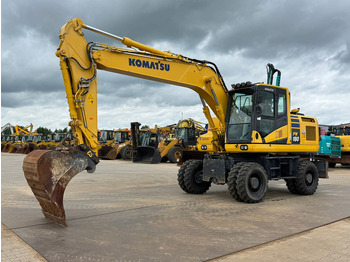 Ratastel ekskavaator Komatsu PW180-11: pilt 2
