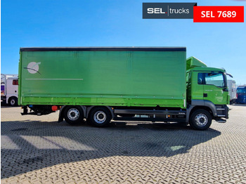 Tent veoauto MAN TGS 26.360 6X2-2 BL / Ladebordwand / Aluklappen: pilt 4