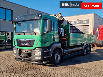 Kraanaga veoauto MAN TGS 26.460