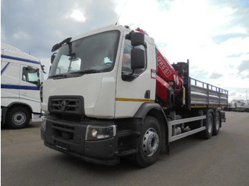 Kraanaga veoauto RENAULT
