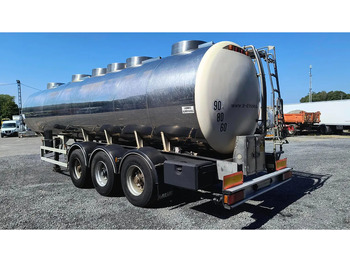 Tsistern poolhaagis transporditavad ained piim Magyar INSULATED INOX TANK 29000 L - 6 COMPARTIMENTS (!): pilt 5