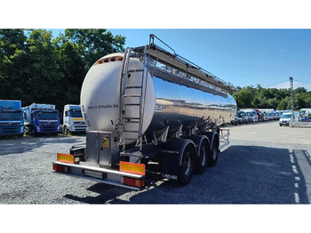 Tsistern poolhaagis transporditavad ained piim Magyar INSULATED INOX TANK 29000 L - 6 COMPARTIMENTS (!): pilt 4