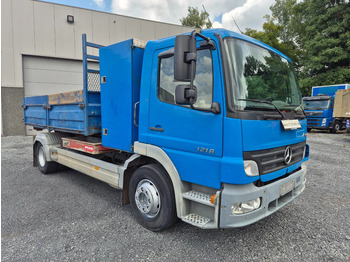 Konkstõstukiga veoauto Mercedes-Benz Atego 1218 HOOK SYSTEM + CONTAINER INCLUDED (!): pilt 3