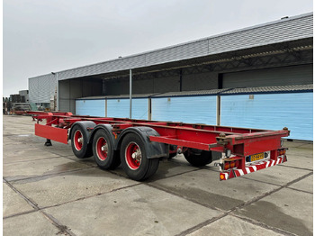 Konteinerveduk/ Tõstukiga poolhaagis Diversen 3 Axle Chassis BPW AxleS LIFTAxle TOP Condition NL Trailer: pilt 2