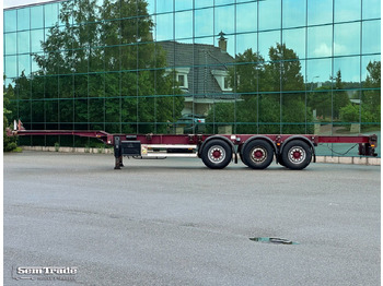 Konteinerveduk/ Tõstukiga poolhaagis Renders ROC 12.27 CC Back Slider Lift Axle Disc Brakes Belgium-Trailer 2 Pieces: pilt 2