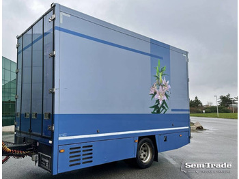 Külmikjärelhaagis Trias 1-AS THEO MULDER BLOEMEN VERKOOP WIPKAR TRS ICELAND LAADKLEP DOORLADER ACH: pilt 1
