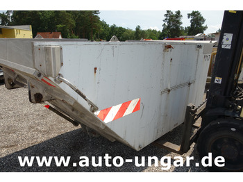 Prügiauto korpused Provence Benne Alumulde 5m³ Müllaufbau aus Alu mit seitlicher Klappe: pilt 5