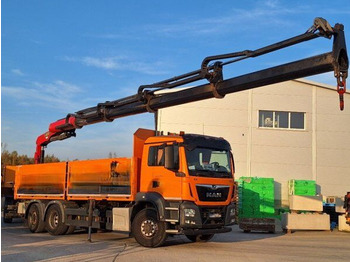 Madelveok/ Platvormveok, Kraanaga veoauto MAN TGS 26.440: pilt 2