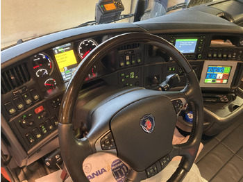 Kabiinišassiiga veoauto SCANIA porteur + grue AR cabine: pilt 5
