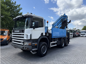 Kraanaga veoauto SCANIA P124