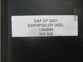 Kabiin ja interjöör - Veoauto DAF 1364090 SPOILER DEEL CF MODEL 2021: pilt 3