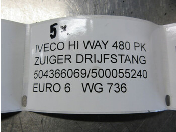 Mootor ja varuosad - Veoauto Iveco 504366069 // 500055240 ZUIGER HI WAY EURO 6 480 PK: pilt 4