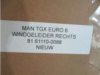 Kabiin ja interjöör - Veoauto MAN 81.61110-0088 WINDGELEIDER RECHTS EURO 6 NIEUW TGX TGS: pilt 2