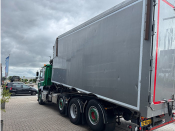 Kallurauto, Kraanaga veoauto DAF XF530 8x2 Palfinger Epsilon, Alu Kipper: pilt 4