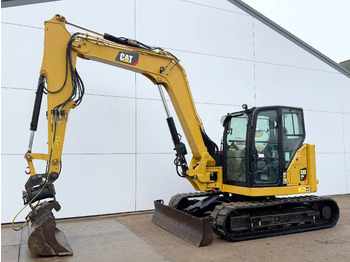 Miniekskavaator Cat 308CR 07A - Joystick Ride / Tilting Bucket: pilt 2
