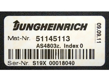 Mootori juhtimisseade - Materjali käitlemise seade Jungheinrich 51145113 | Stuur regeling steering Controller AS4803 Z index O  fro: pilt 3