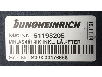 Mootori juhtimisseade - Materjali käitlemise seade Jungheinrich 51159321 | Rij/hef regeling drive/lifting controller AS4814Ik Index: pilt 5