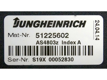 Mootori juhtimisseade - Materjali käitlemise seade Jungheinrich 51225602 | Stuur regeling steering Controller AS4803 Z index A from: pilt 3