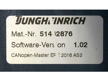 Mootori juhtimisseade - Materjali käitlemise seade Jungheinrich 51561172 | Rij/hef/stuur regeling  drive/lift/steering controller A: pilt 3