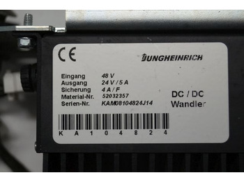 Elektrisüsteem - Materjali käitlemise seade Jungheinrich 52032357 | Omvormer Transformer 48V -> 24V/5A for EKS310 sn. KAM: pilt 2