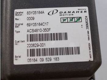 Mootori juhtimisseade - Materjali käitlemise seade Toyota/BT 220629-001 | Danaher motion AC Superdrive motor controller 83Y05184A A Danaher motion AC Superdrive motor controller 83Y05184A ACS4810-350F Rev 0009 sn. 0518409529183: pilt 2
