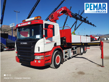 Kraanaga veoauto SCANIA P 400