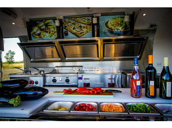 Yowon commercial food vending trailer Airstream type food truck liising Yowon commercial food vending trailer Airstream type food truck: pilt 4