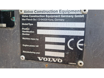 Volvo EC180DL liising Volvo EC180DL: pilt 5 Volvo EC180DL liising Volvo EC180DL: pilt 5