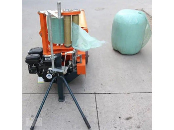 Uus Heinapalli mähkija Vemac Ballenwickler MBW7060 Mini Rundballenwickler Wickler Motor NEU: pilt 2