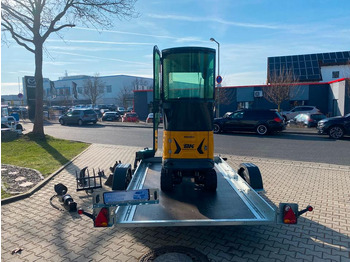 Miniekskavaator, Haagis Minibagger BK950KS + Anhänger + Zubehör *INKL.19% MWST*BERGER KRAUS*KABINE*SOFORT!*: pilt 4