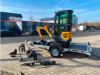 Miniekskavaator, Haagis Minibagger BK950KS + Anhänger + Zubehör *INKL.19% MWST*BERGER KRAUS*KABINE*SOFORT!*: pilt 3