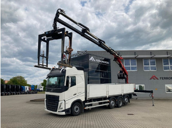 Kraanaga veoauto VOLVO FH 460