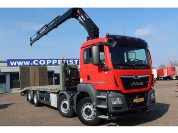 Madelveok/ Platvormveok, Kraanaga veoauto MAN TGS 35.360 8x2 Euro 6 Oprijwagen + Hiab 228 E 3 kraan.: pilt 2