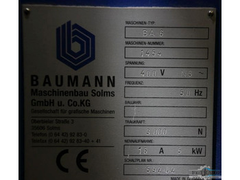 Trükimasin Baumann BA 6: pilt 2